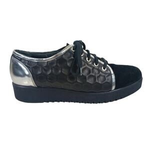 FS2211 EUC $365  Aquatalia Aida Platform Sneakers size 8.5